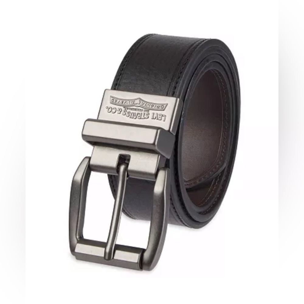 Levi Strauss Reversible Leather Belt Black/Brown